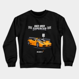 McLaren F1 (Race Bred Supercar) Crewneck Sweatshirt